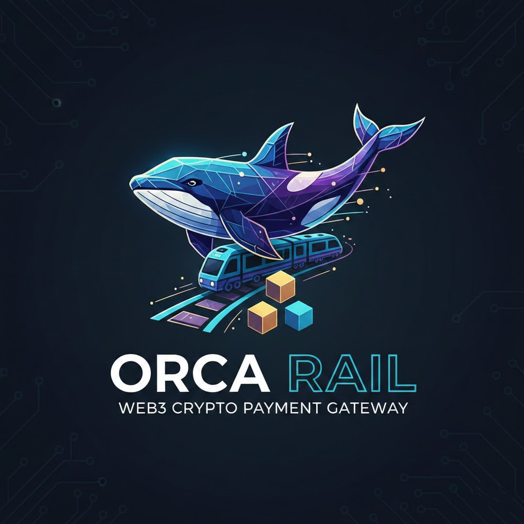OrcaRail — Crypto payment rails for web2 apps